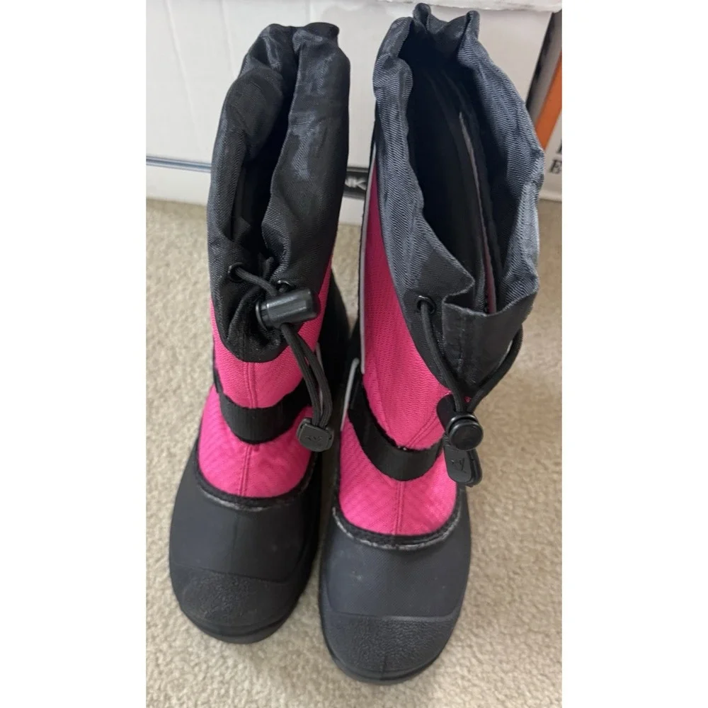 Excellent, Lightly Worn - Baffin Technology Icefield Black Snow Boots Women's 5
